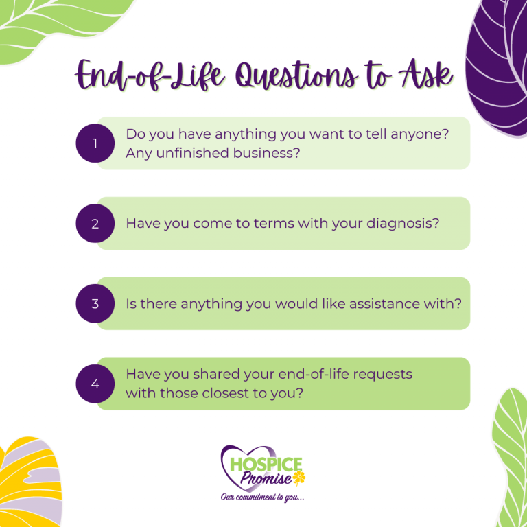 End of Life Questions to Ask Part 2 Hospice Promise