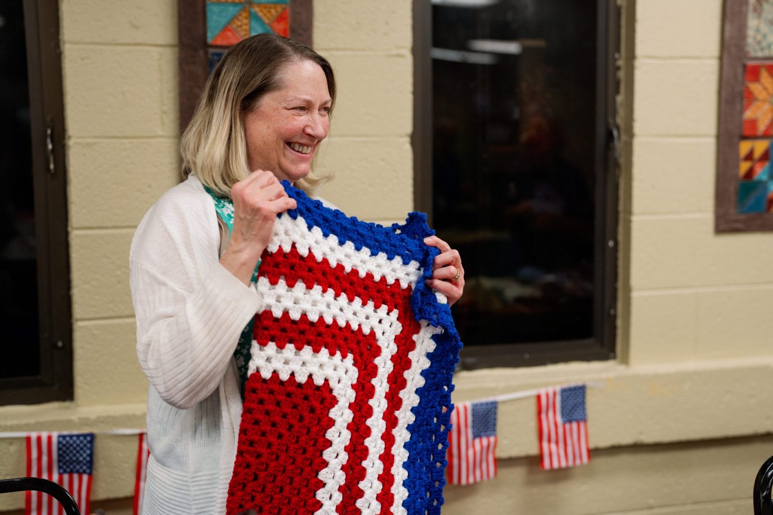 Crochet Blankets for Our Veterans Hospice Promise