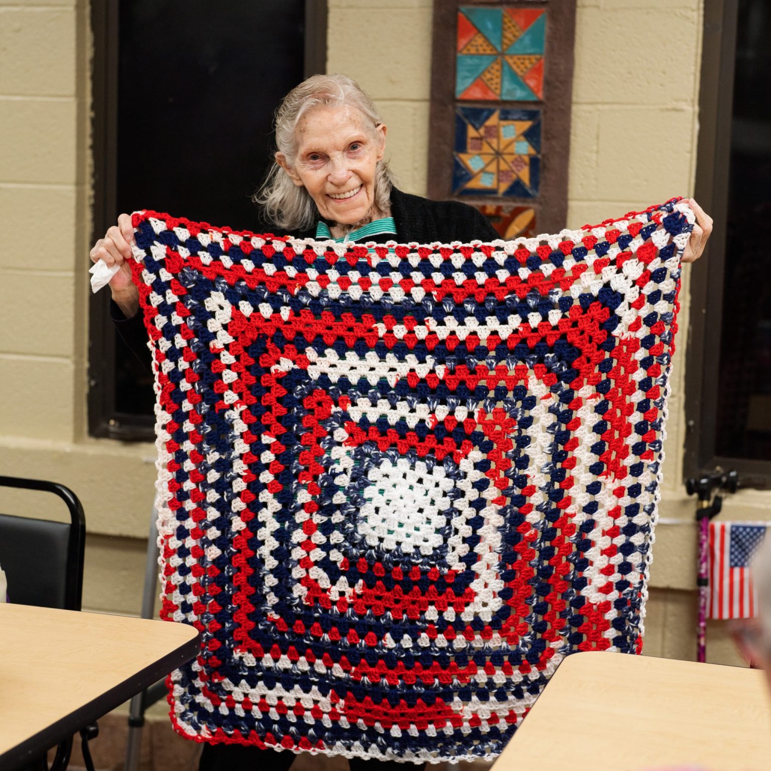 Crochet Blankets for Our Veterans Hospice Promise