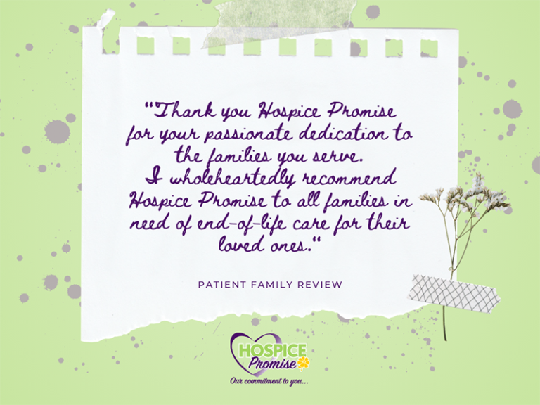 Heartfelt Testimonies - Patient Family Review - Hospice Promise