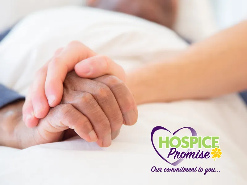 patient being comforted