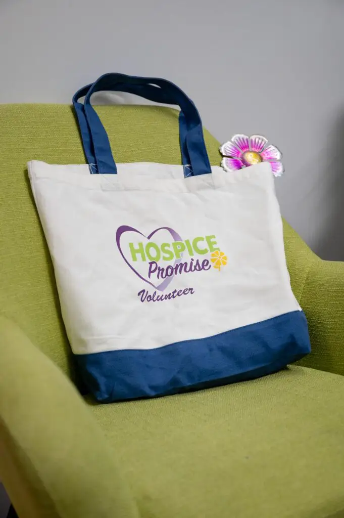 Hospice Promise volunteer bag