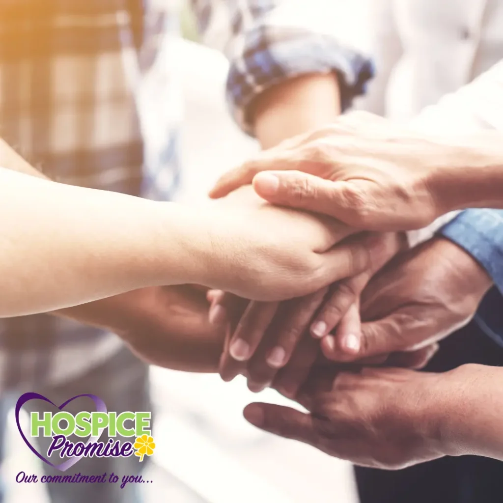 people holding hands